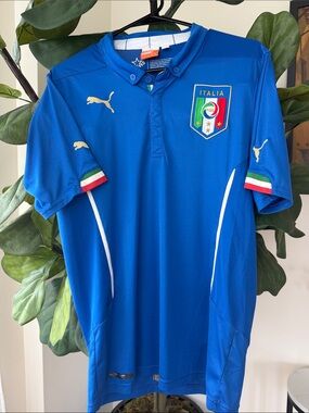 Puma Italy FIGC Blue National Team Jersey
